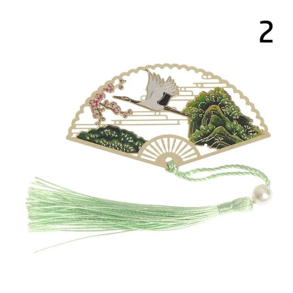 Kawaii fan bookmark