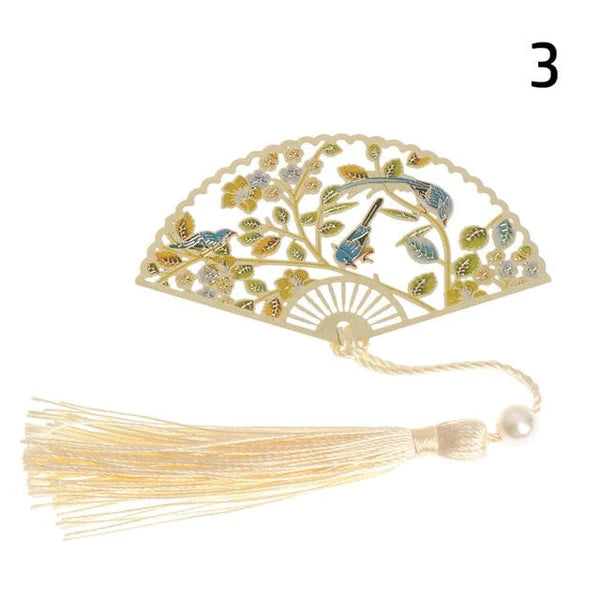 Kawaii fan bookmark