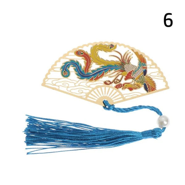 Kawaii fan bookmark