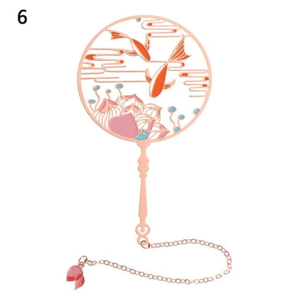 Kawaii fan bookmark