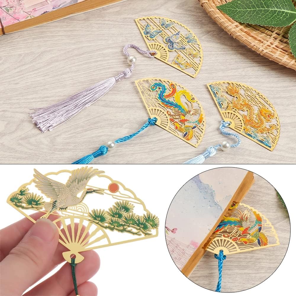 Kawaii fan bookmark