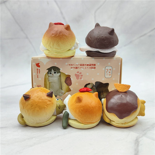 Cute mystery box cat burger