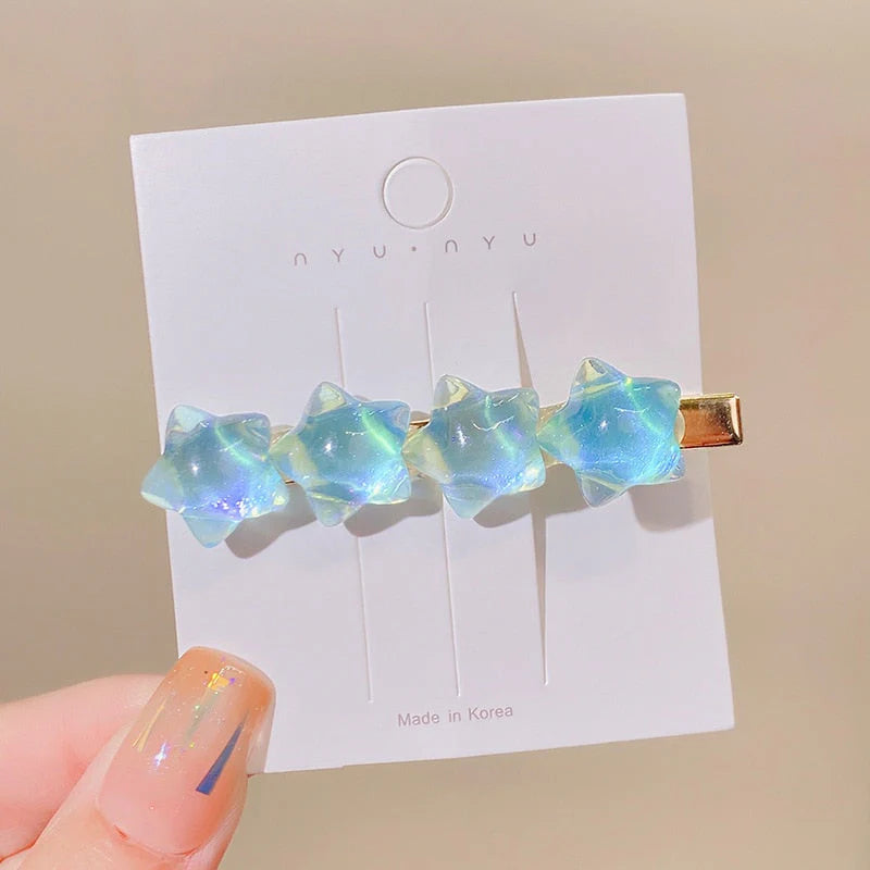Cute and dreamy star hairpin