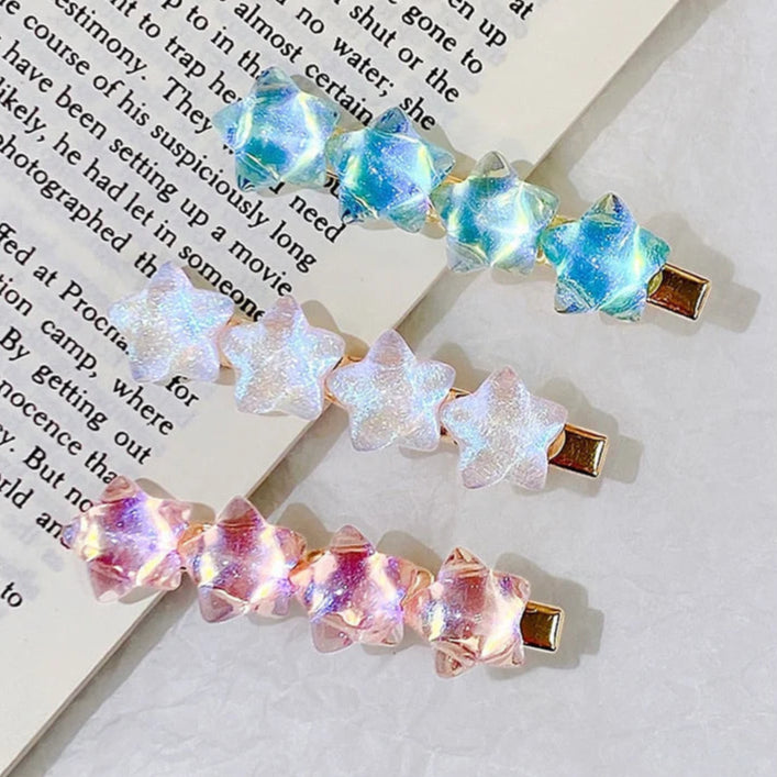Cute and dreamy star hairpin