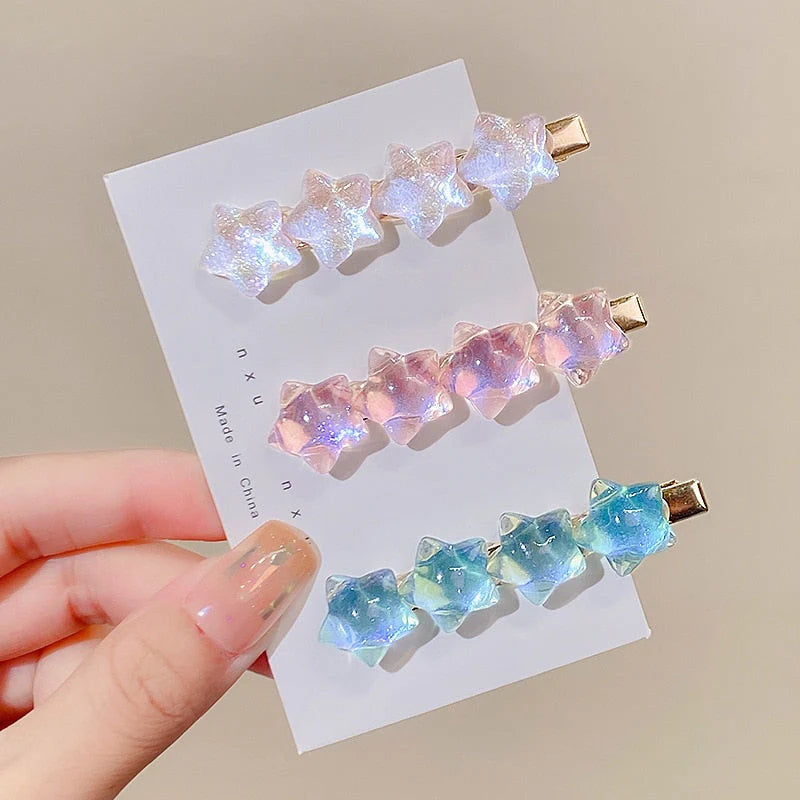 Cute and dreamy star hairpin