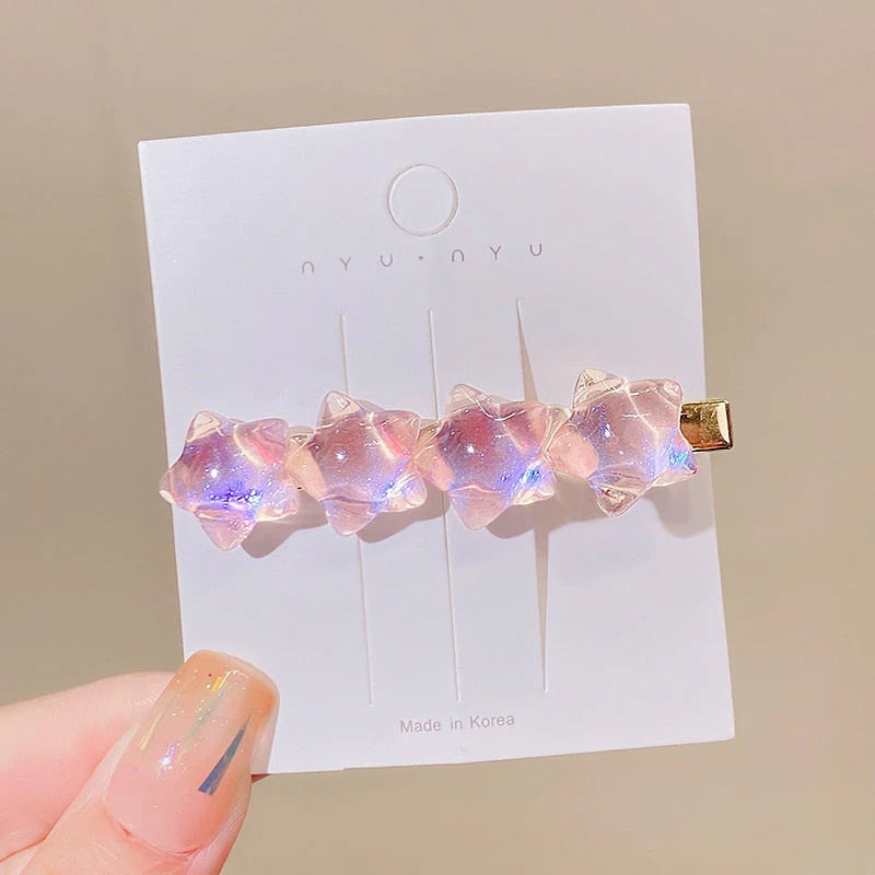 Cute and dreamy star hairpin