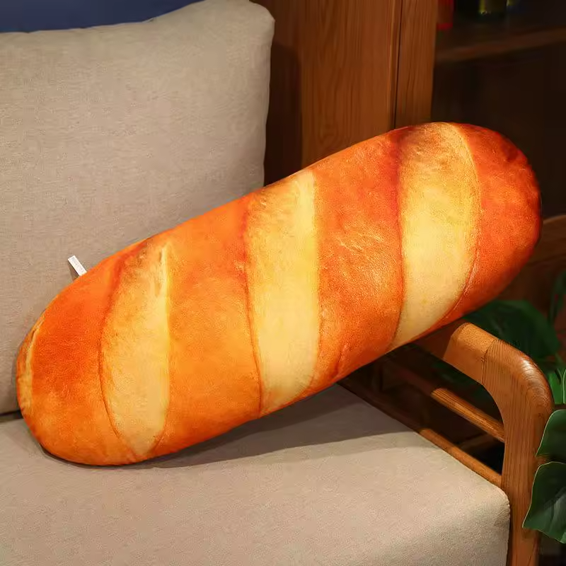 Soft plush bread design 50/70cm