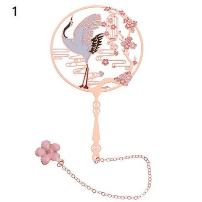 Marque-page éventail Kawaii