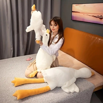 Peluche en forme d'oie géante 50/90/130cm