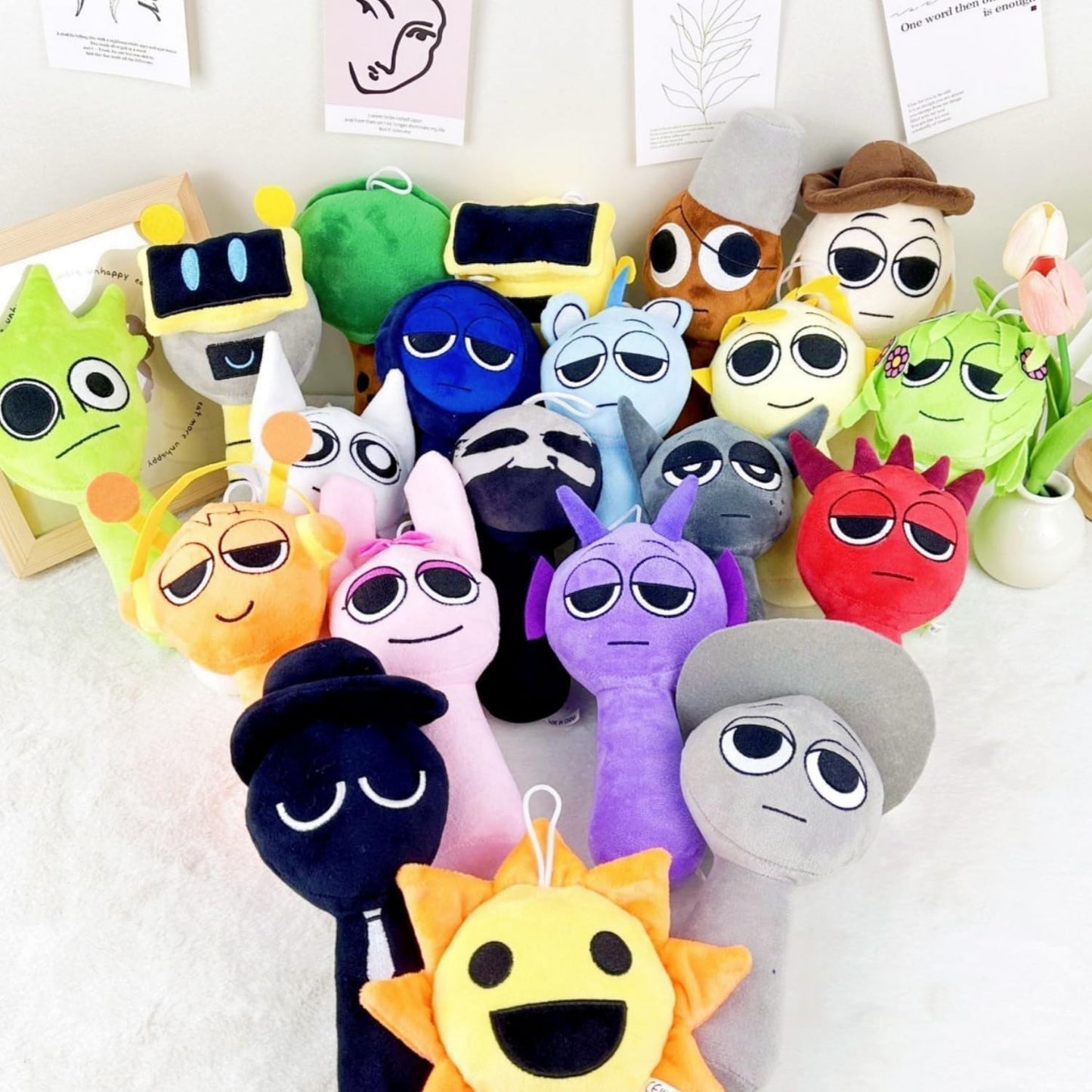 Peluche Sprunki toute douce 25cm