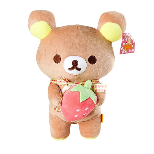 Peluche ourson Rilakkuma avec fraise tout mignon