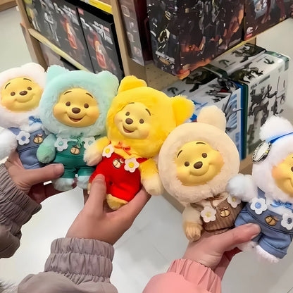 Peluche style Labubu de Winnie en boîte mystère
