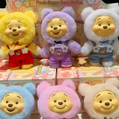Peluche style Labubu de Winnie en boîte mystère