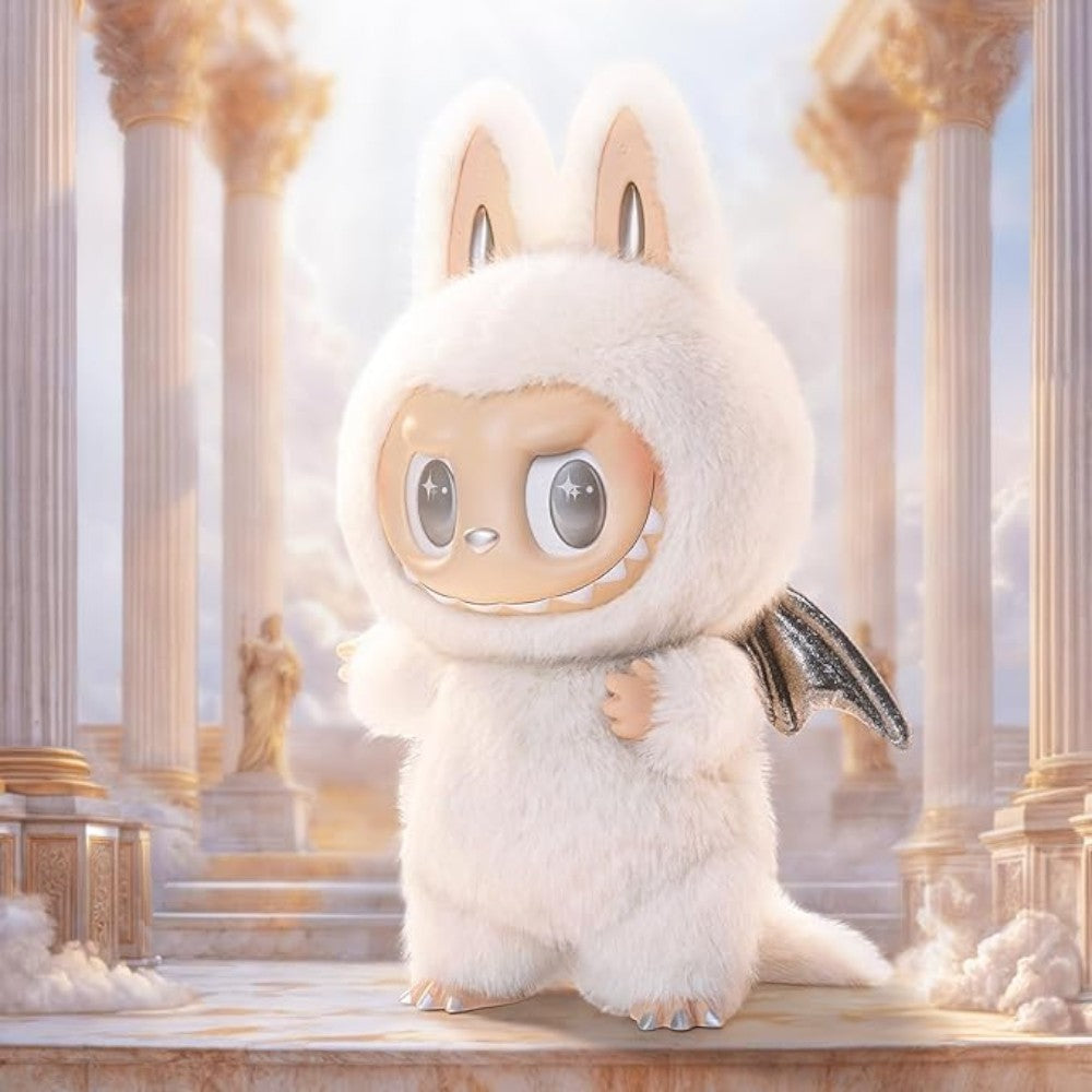 Peluche Labubu ange blanc