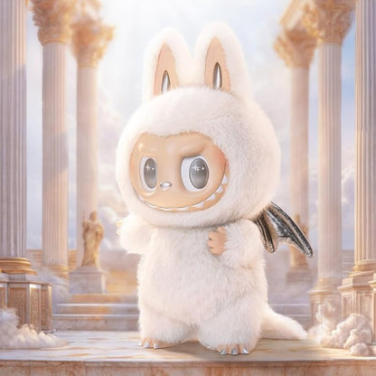 Peluche Labubu ange blanc