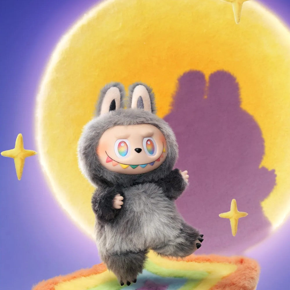 Peluche Labubu boîte mystère couleurs pop