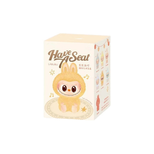 Peluche Labubu boîte mystère assis