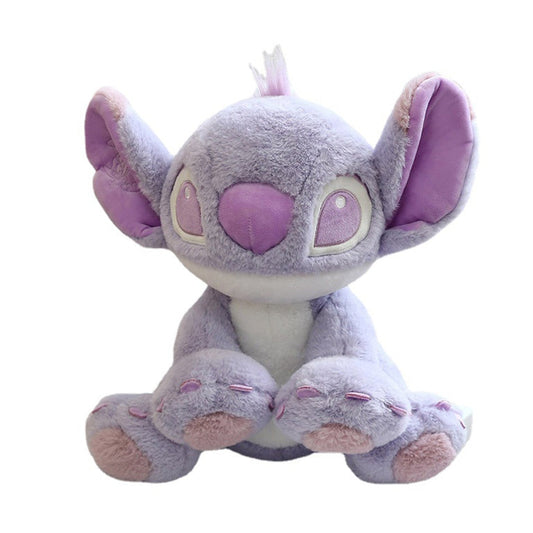 Peluche Stitch violet dessin animé Disney 25cm/30cm/45cm