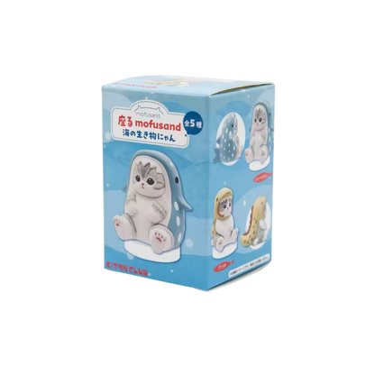 Chat Mofusand animaux marins boîte mystère