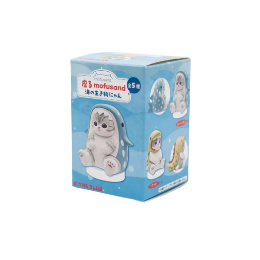 Chat Mofusand animaux marins boîte mystère