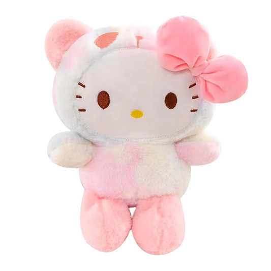 Peluche hello kitty ourson blanc 25cm