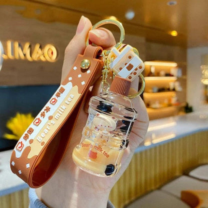 Porte-clés Boba Tea Kawaii