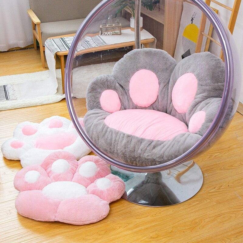 Coussin patte de chat