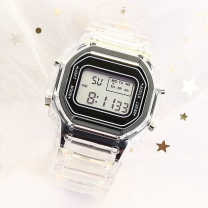 Jolie montre numérique pastel