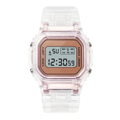 Jolie montre numérique pastel