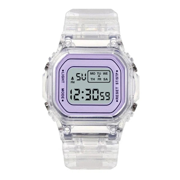 Jolie montre numérique pastel