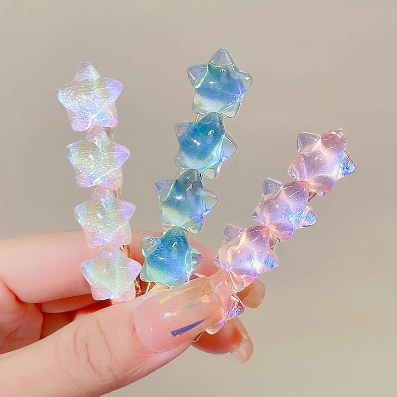 Épingle à cheveux étoile mignonne et rêveuse