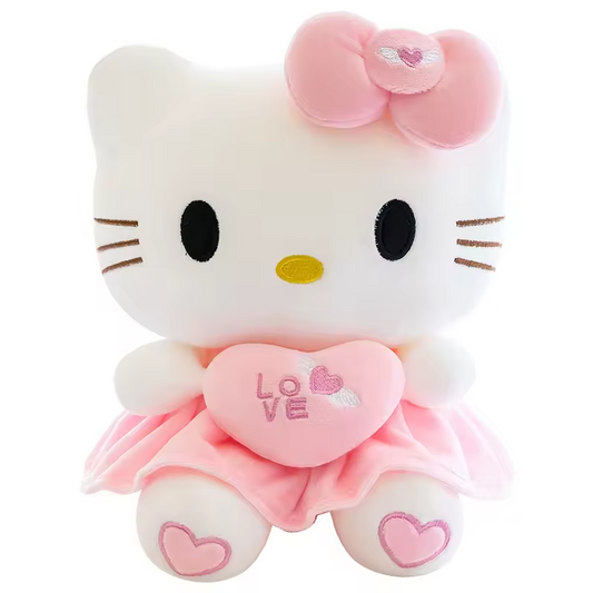 Peluche Hello Kitty rose toute douce