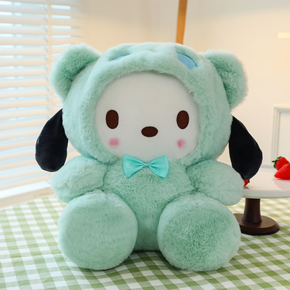 Peluche Hello Kitty / Purin / Pochacco ultra douce