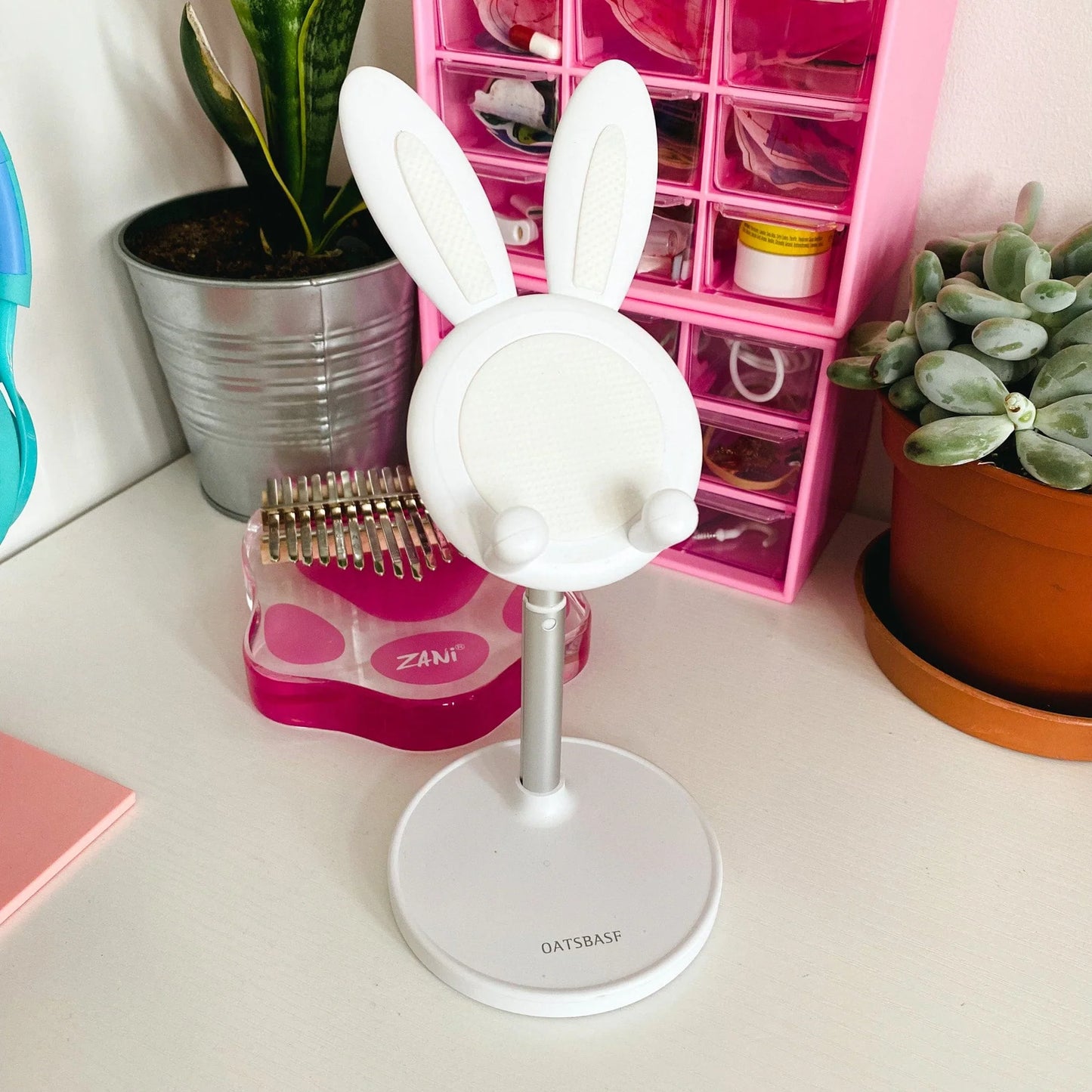 Support de téléphone en forme de lapin Kawaii