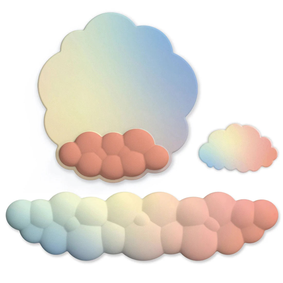 Repose-poignet/tapis de souris Kawaii Pastel pour clavier et pc