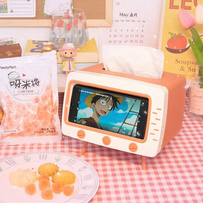 Boîte à mouchoirs TV Kawaii