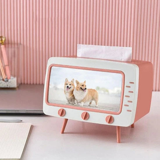 Boîte à mouchoirs TV Kawaii