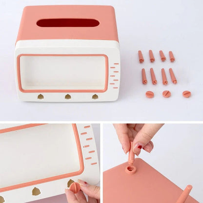 Boîte à mouchoirs TV Kawaii