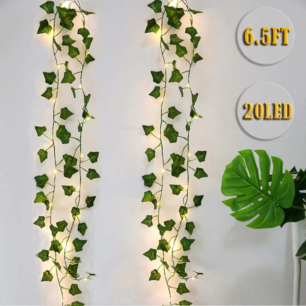 Guirlande lumineuse Kyuto Spirit Ivy Vine 2M