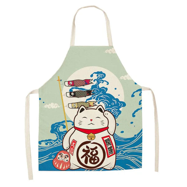 Tablier de cuisine Lucky Cat Chef