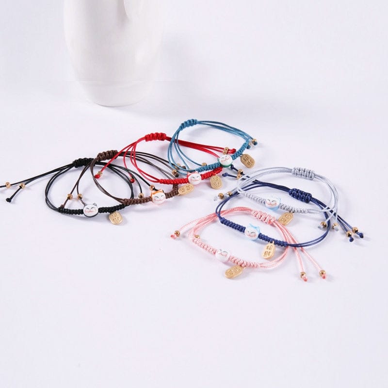 Bracelet Kawaii Chat Porte-Bonheur