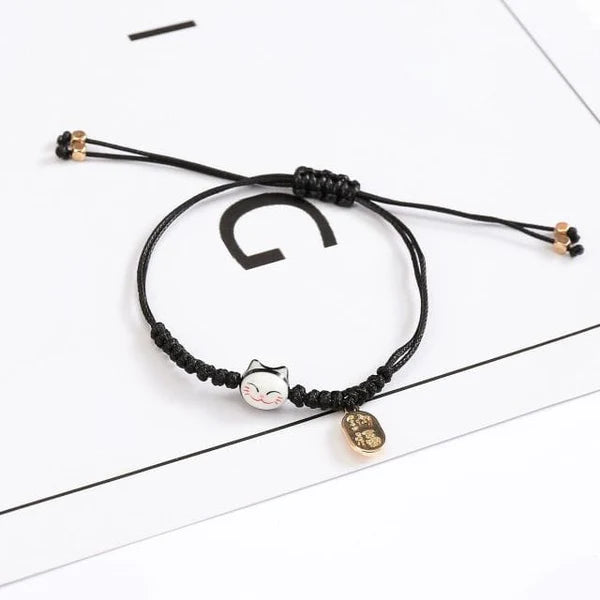 Bracelet Kawaii Chat Porte-Bonheur