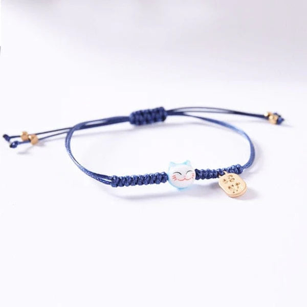Bracelet Kawaii Chat Porte-Bonheur