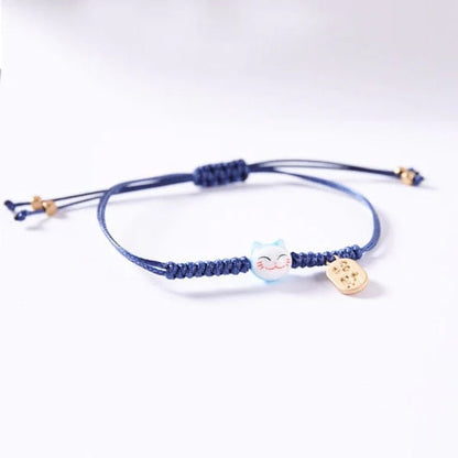Bracelet Kawaii Chat Porte-Bonheur