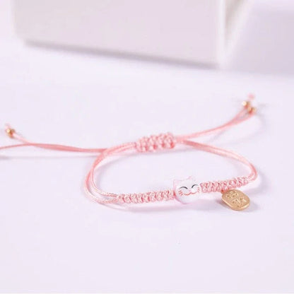 Bracelet Kawaii Chat Porte-Bonheur