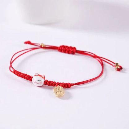 Bracelet Kawaii Chat Porte-Bonheur