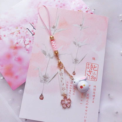 Porte-clés Omamori Lucky Sakura