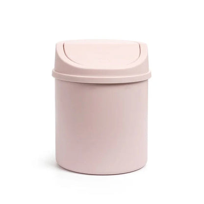 Mini poubelle de bureau pastel