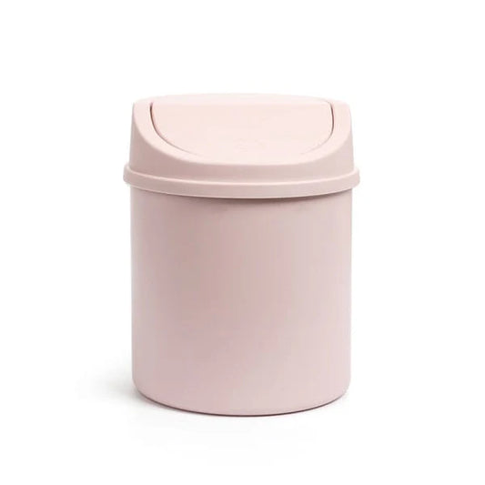 Mini poubelle de bureau pastel