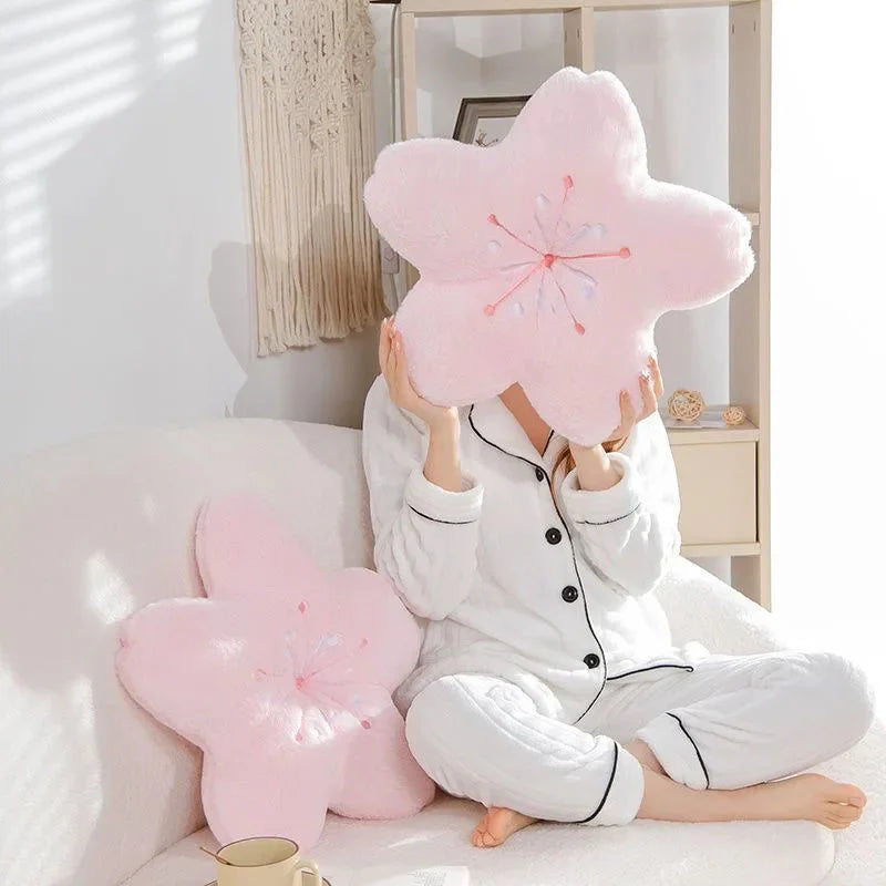 Oreiller en peluche Sakura Cherry Blossom